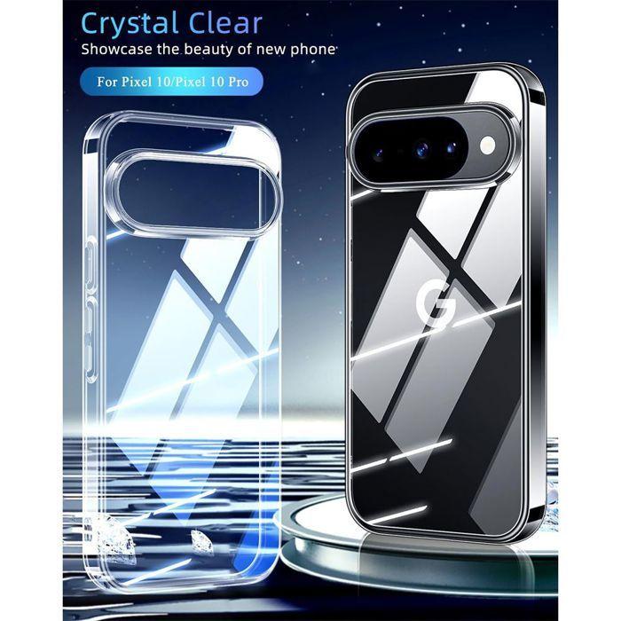 Coque de Protection - E.F.Connection - Google Pixel 10 Pro - Silicone Transparent - Anti-Rayures - Souple