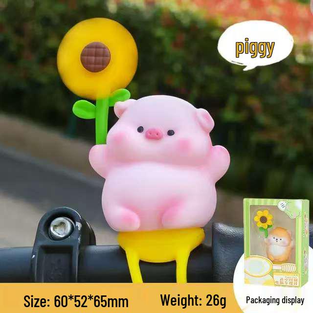Cartoon Bicycle & Scooter Ornaments: Creative High-End Mini Decorations