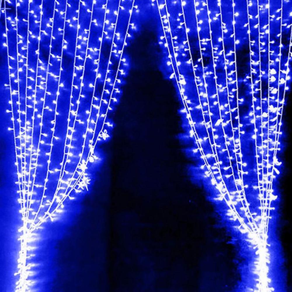 USB Curtain Lights 300 LED 8 Modes with  Control Christmas Party