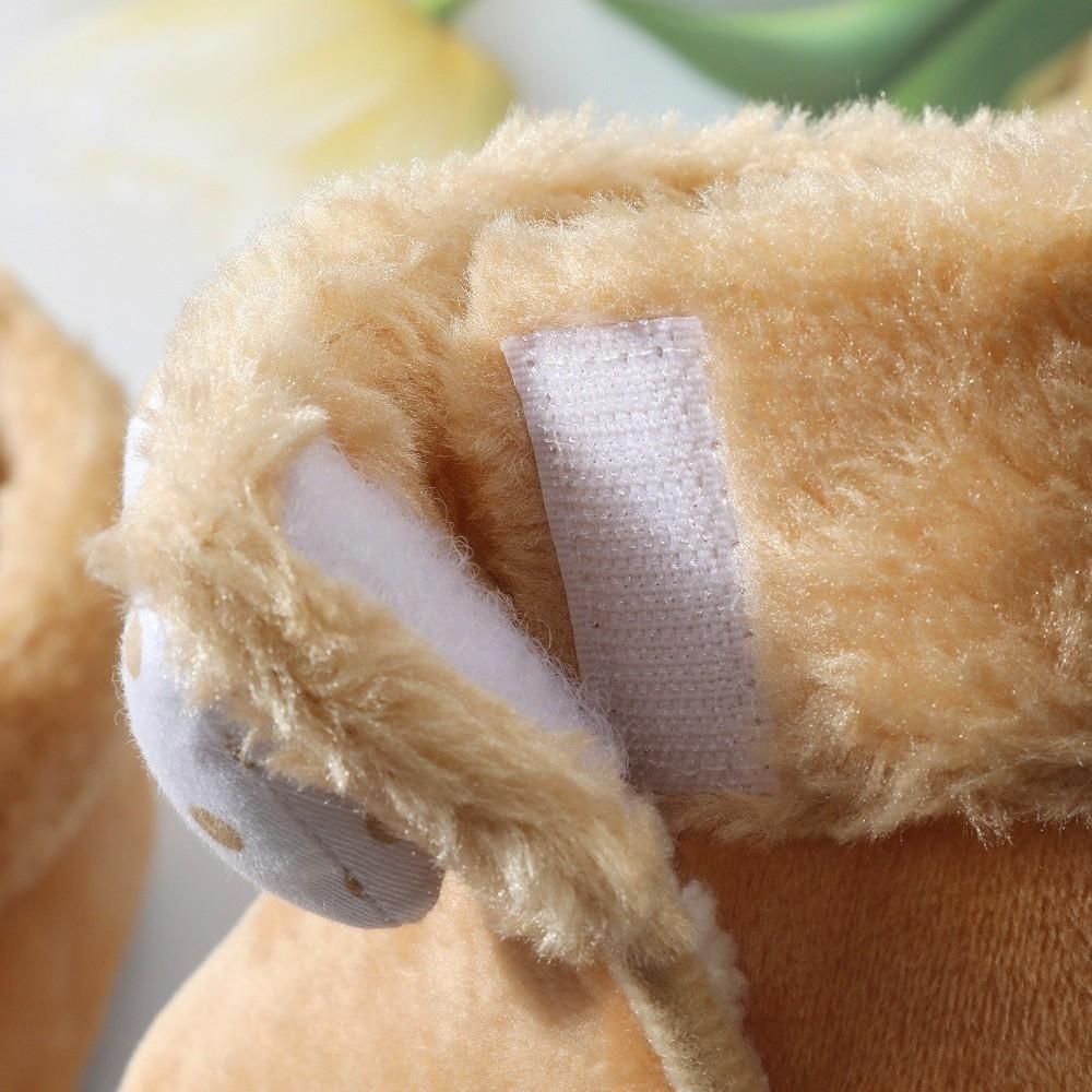 Winter Toddler Snow Boots Soft Sole Baby Footwear Cute Infant First Walking Shoes