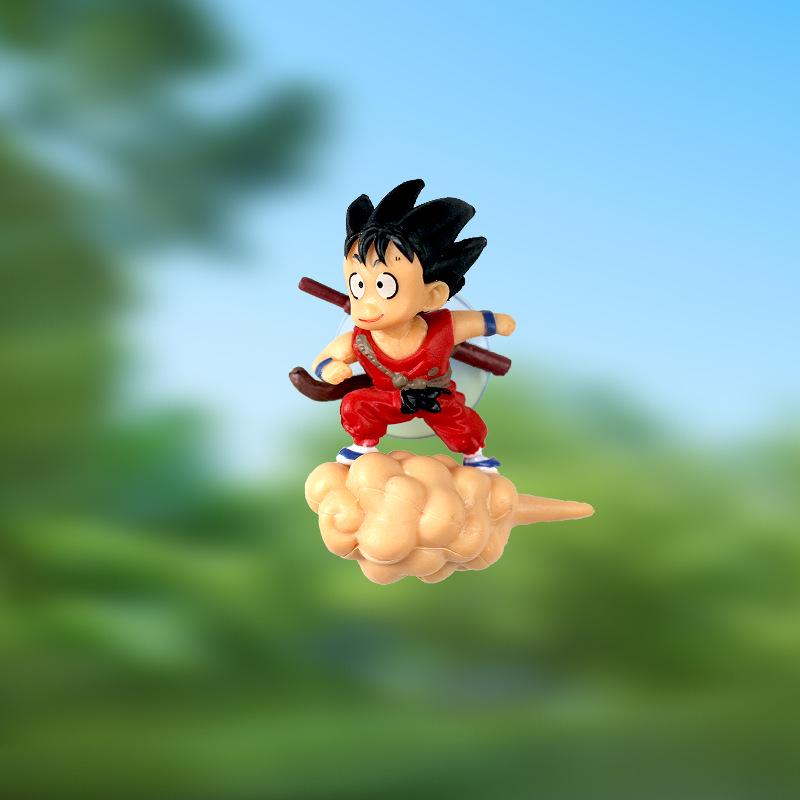 Flying Little Monkey King Somersault Cloud Car Window Sticker - Creative Anime Interior Ornament X20