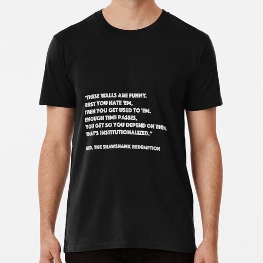The Shawshank Redemption Movie Quote T-Shirt M