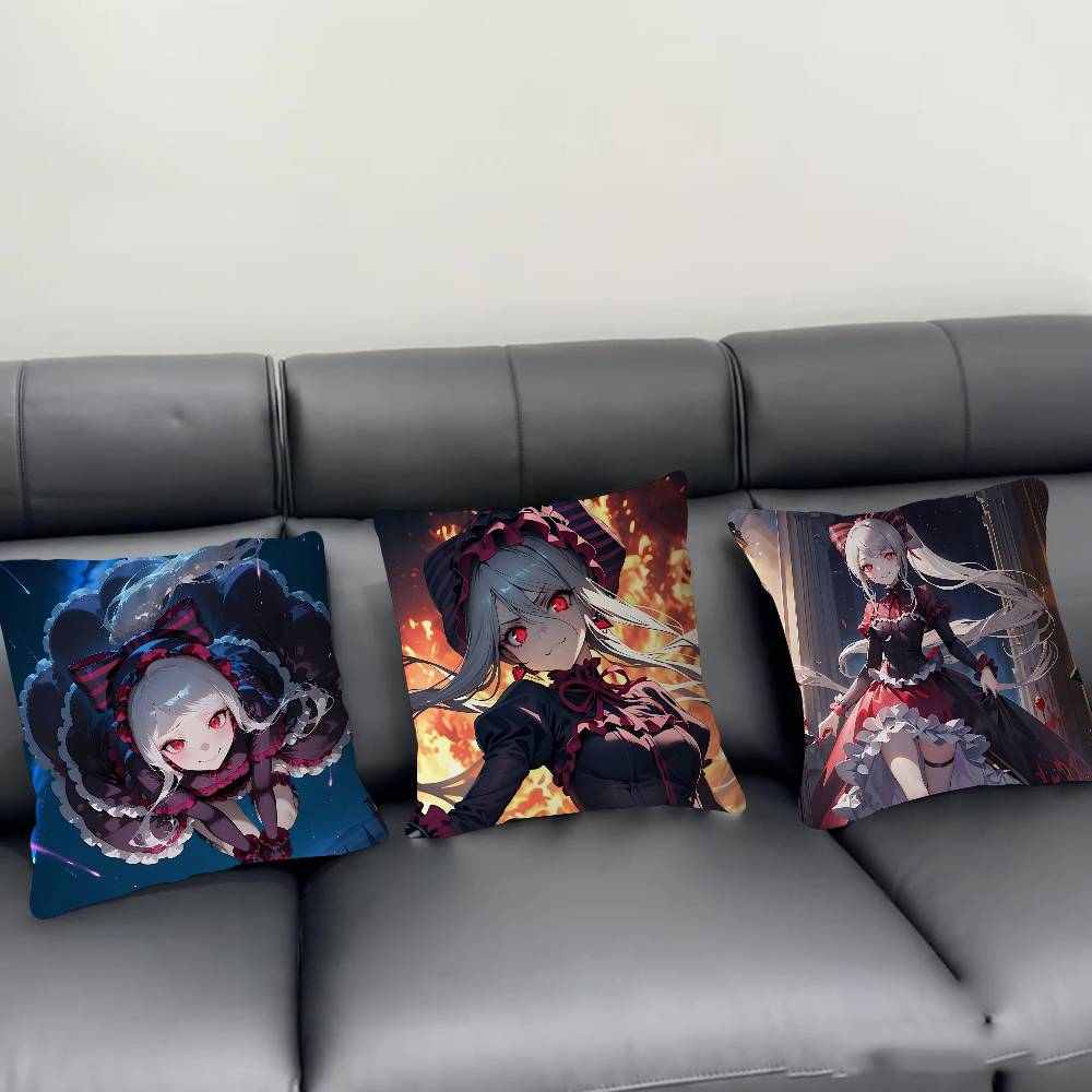 Anime S-Shalltear-Bloodfallen Pillow Gift Home Office Decoration Pillow Bedroom Sofa Car Cushion CoverPillow Case