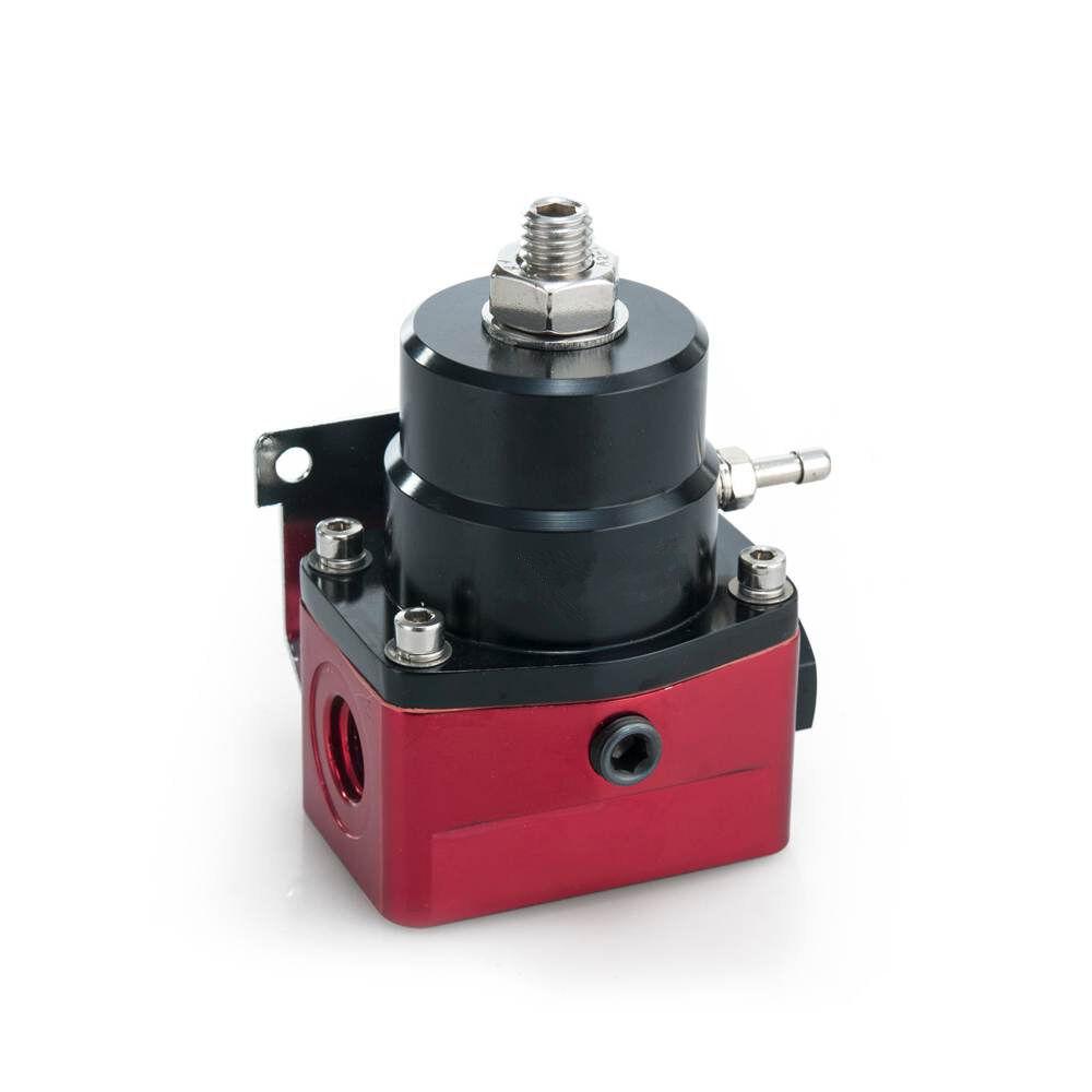 Universal Metal Adjustable Fuel Pressure Regulator + 160psi Gauge AN 6 Fitting E