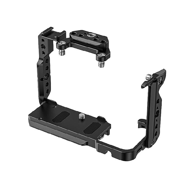 

Aluminum Camera Cage Rig with Cold Shoe Mount 1/4inch Threaded Holes Camera for FX2 Camera Accessories 1
