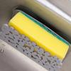 1PC Sink Hollow Shelf Kitchen Scrub Drain Rack Bathroom Soap Rack