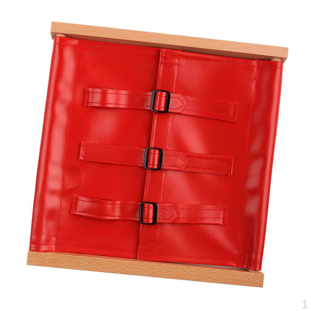 Dress Board, Buckle Snap Button Toys for Toddlers, Montessori Kids Ages 3+, 12 Types,