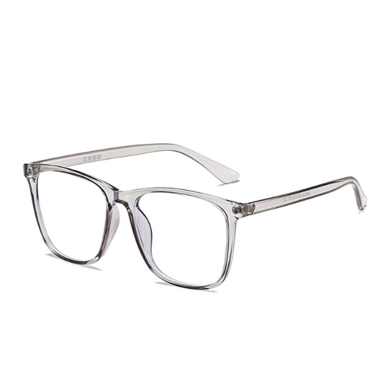 Super Light TR90 Eyeglasses Frame Unisex Glasses Computer Big Square Eyewear 0 -0.5 -1 -1.5 -2 -3 To -6.0