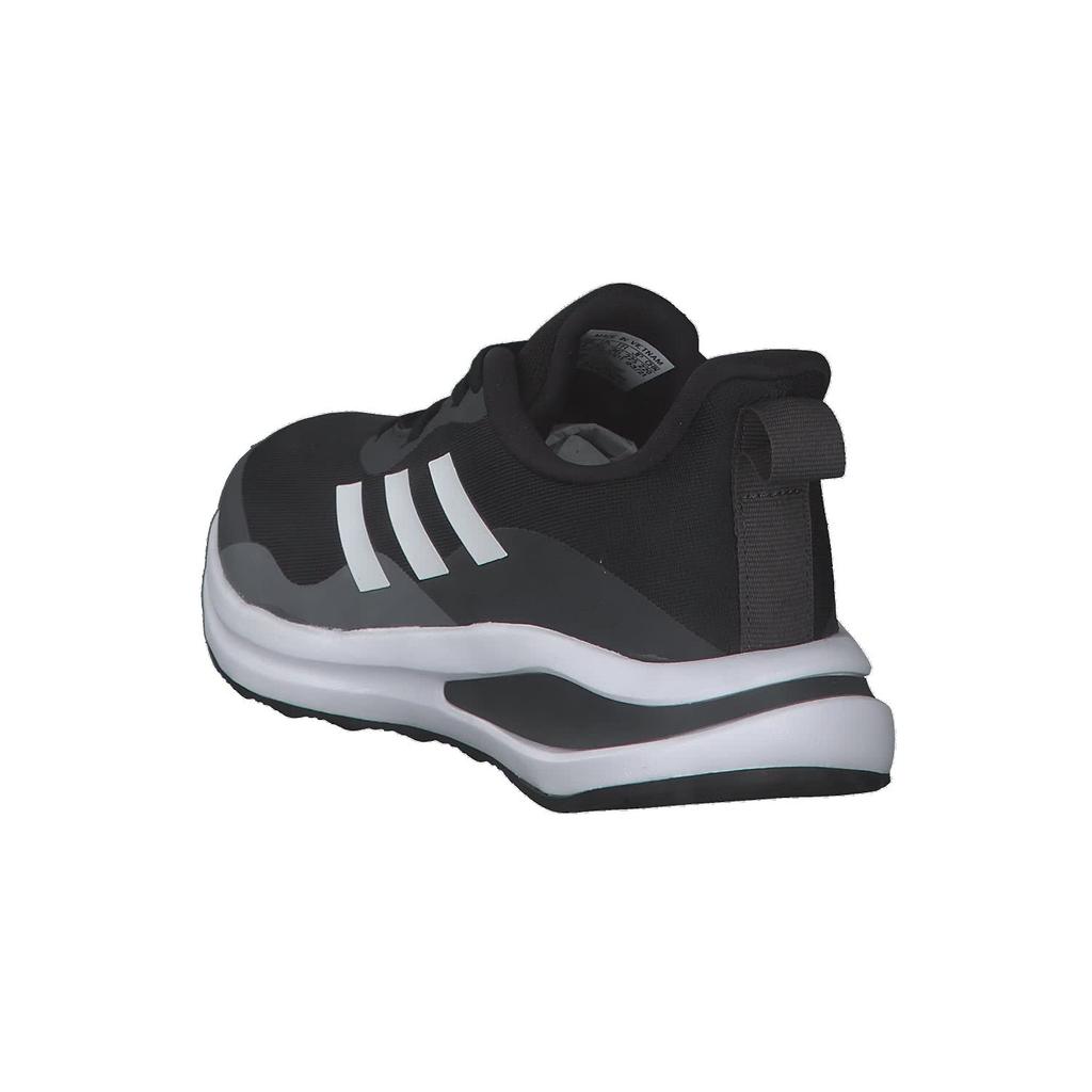 Running Shoes Fortalan Lace Running LIF89 Kids Core Six Cm [Adidas] Black/Footwear White/Gray (GY7597) 17.5