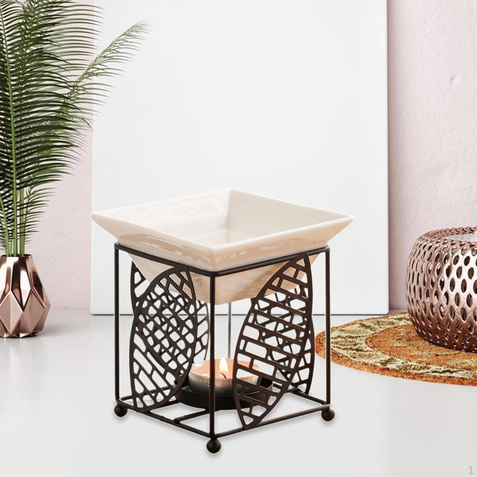 

Аромадиффузор и подставка для чайной свечи для декора гостиной и спальни чёрный