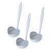 2-In-1 Long Handle Soup Ladle with Strainer Soup Spoon Essential Kitchen
