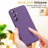 Coque de Protection - BOOLING - Samsung Galaxy A17 4G/5G - Silicone Liquide Anti-Rayure Violet Foncé