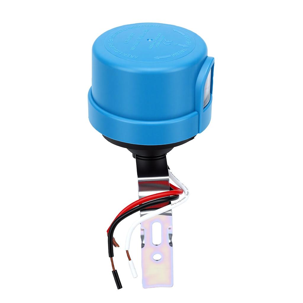 Automatic Photocell Sensor Rotating Lock Wired Light Control Switch for Outdoor Street Highway Garden Lights