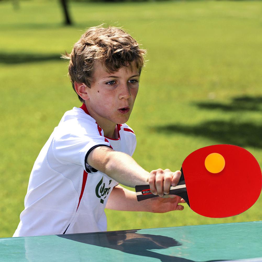 Table Tennis Paddles 2 Rackets & 3 Balls Ping Pong Paddles Set Professional 2 Player Ping Pong Set with Bag for Tournament Play
