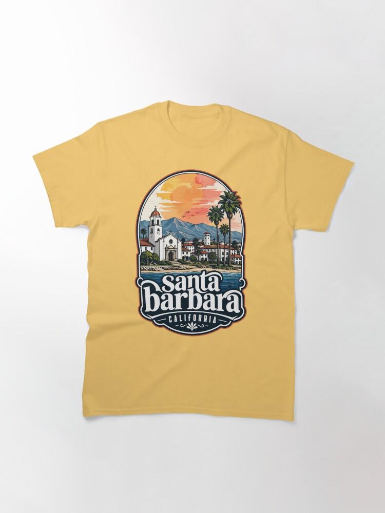 Barbara Santa Barbara California Coast Watercolor Travel Classic T-Shirt