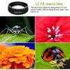 12.5x Macro Lens 0.45x Wide Angle Lens With Universal Clip For Iphone Android Phone