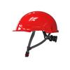 Red Ardon Protective Work Helmet with Goggles