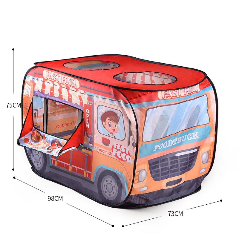 Kids' Foldable Ocean Ball Pool & Tent - Colorful Indoor Playhouse for Boys & Girls