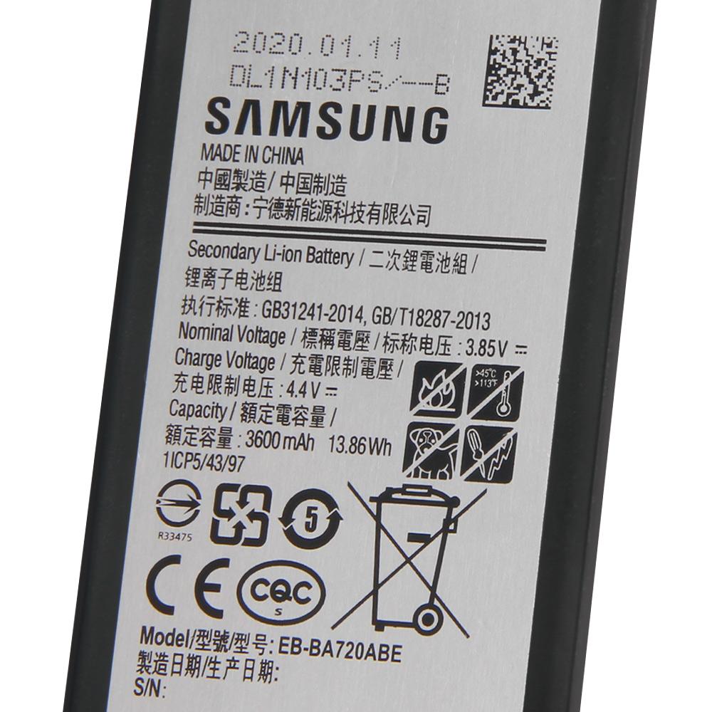 Samsung Original Replacement Battery EB-BA720ABE For Samsung GALAXY A7 2017 Version A720 SM-A720 3600mAh