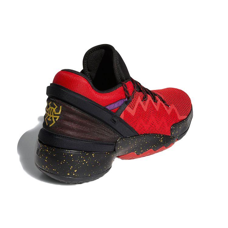 Adidas D.O.N. Issue #2 Chinese New Year Unisex Sneakers Red Core-Black Scarlet FX6490