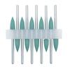 10Pcs/Lot 2.35mm Dental Silicone Rubber Polishers Burs Grinding Heads HP Shank Drill Rotary Teeth Whitening Dentist Tool