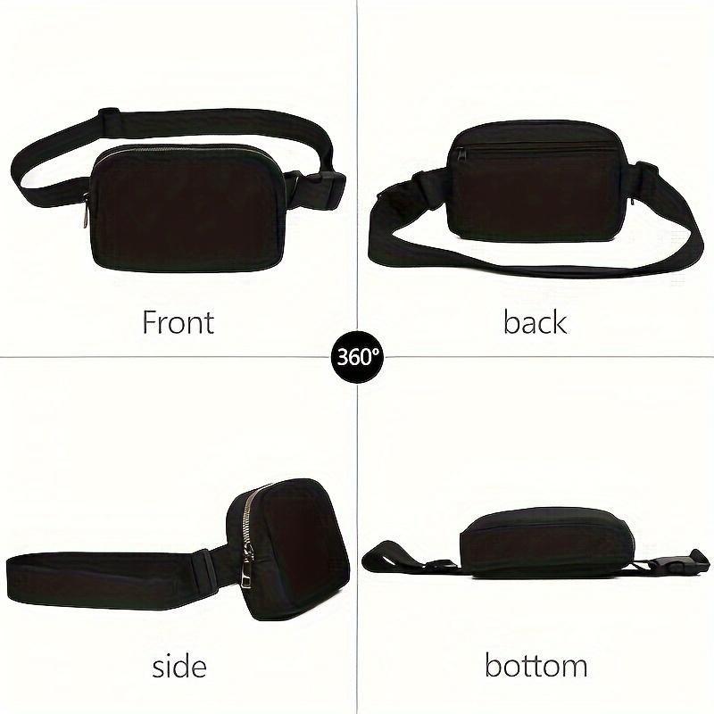 Versatile Mini Fanny Pack with Adjustable Strap - Durable, Water-Resistant Waist Bag for Running, Hiking & Travel - Perfect Gift for Men
