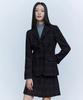 Theatg Fw Wool Blend Tartan Check Jacket