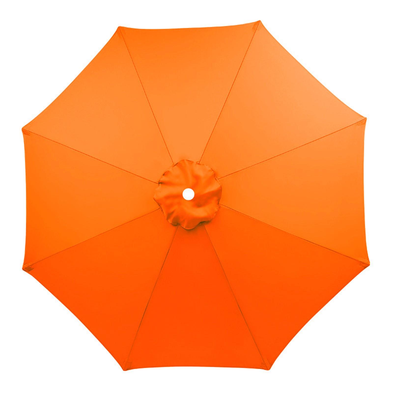 

Large Outdoor Patio Umbrella with Durable Red Canopy, UV Protection, Wind Resistant, Easy Crank Lift, 8-Rib Frame for Garden, Deck, Poolside, Backyard L