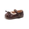 Baby girl Xiaoxiangfeng small leather shoes 2025 spring new toddler shoes medium and small children's soft-soled single shoes children's princess shoe