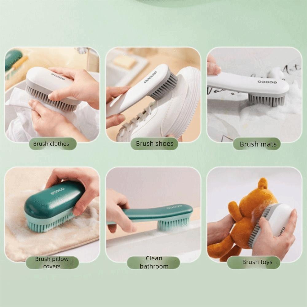 Household Laundry Cleaning Brush Soft Bristle Brush Clothes Scrubbing Household