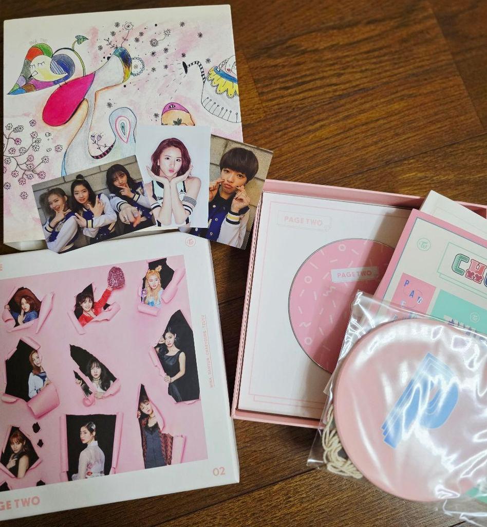 [USED] Limited Edition TWICE PAGE TWO Chaeyoung Sleeve CD Album
