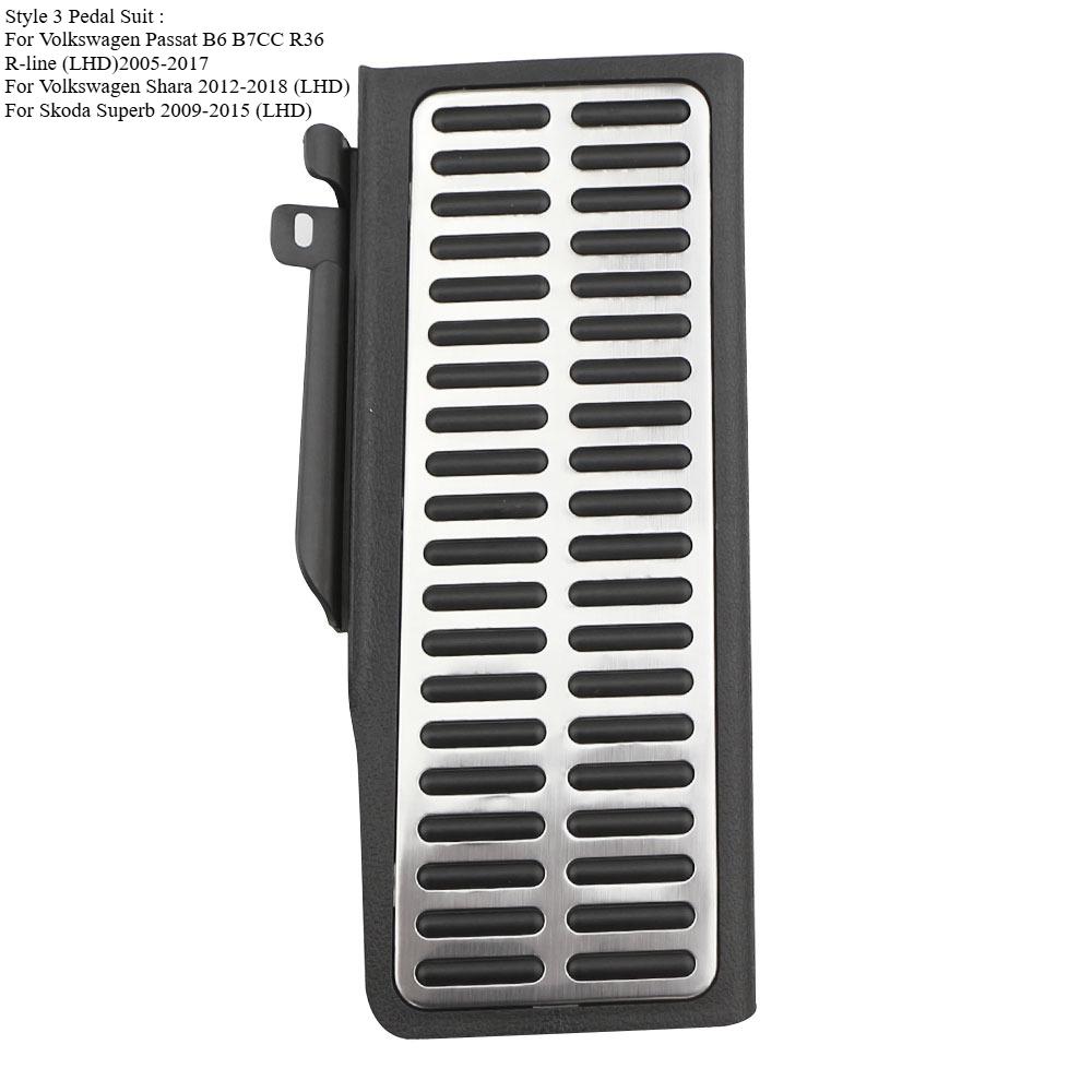 Car Accessories Footrest Gas Brake Pedal Clutch Pedal for Skoda Octavia A5 Yeti Superb for Seat Altea Leon Toledo