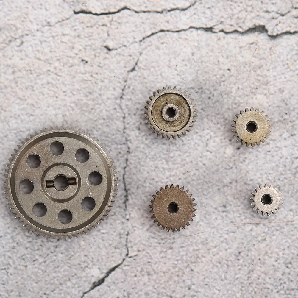 Differential Main Metal Spur Gear 64T 17T 21T 26T 29T Motor Gear RC Part for BRONTOSAURUS 1/10 Truck 94111