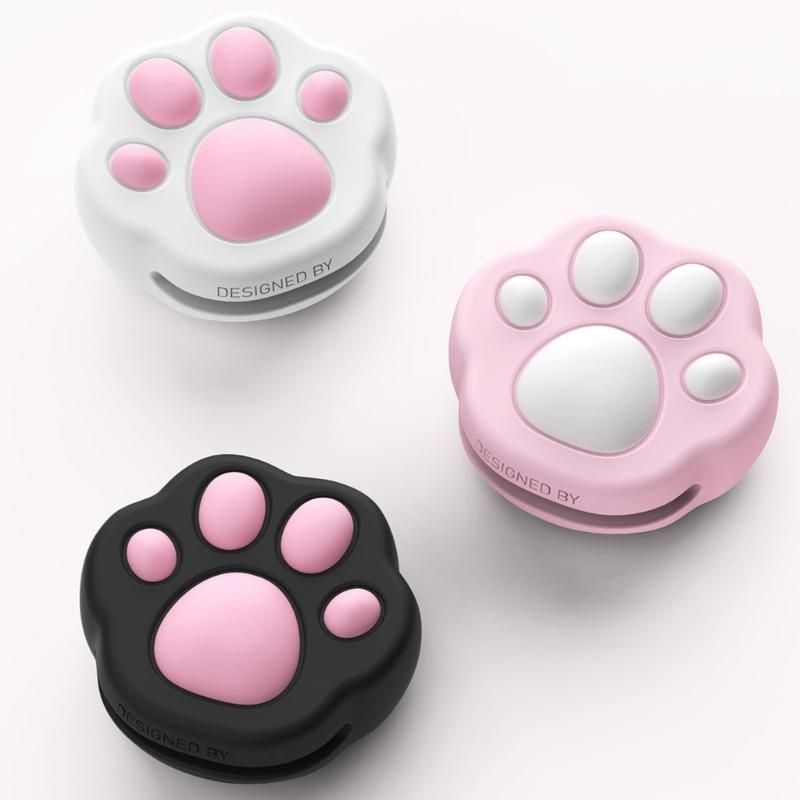 Magnetic Cats Paws Charging Cable Organizers Includes Charging Cable for Fast Charging and Secure Cable Management