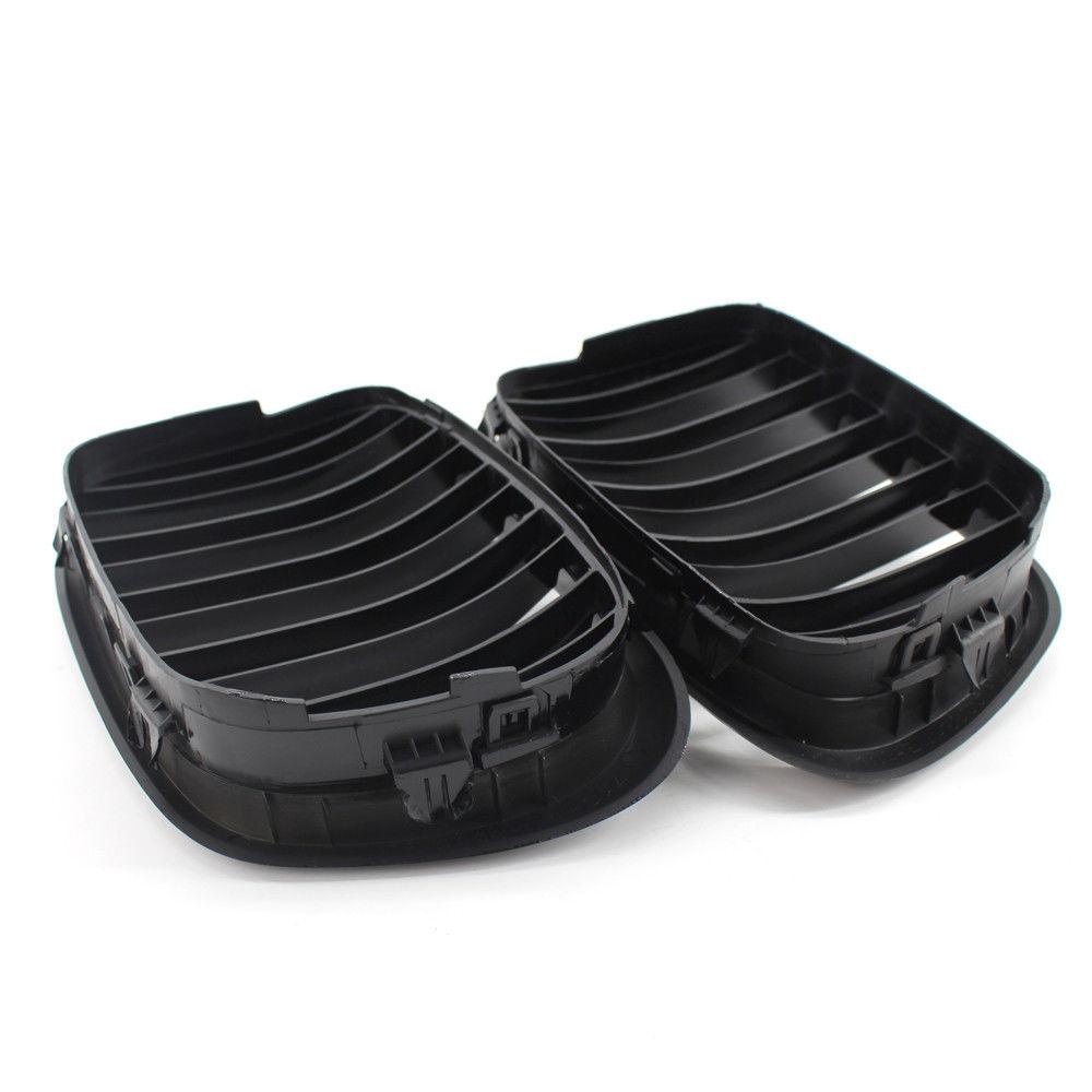 Rhyming Kidney Grille Front Bumper Dual Slat Black Grill Fit For BMW 5 Series E39 M5 1997- 2003 Car Accessories Replacement