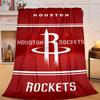 Rockets Team Art Blanket Flannel Throw for Sofa, Travel, Camping, Livingroom, Office, Chair and Bed Soft and Warm Holiday gifts