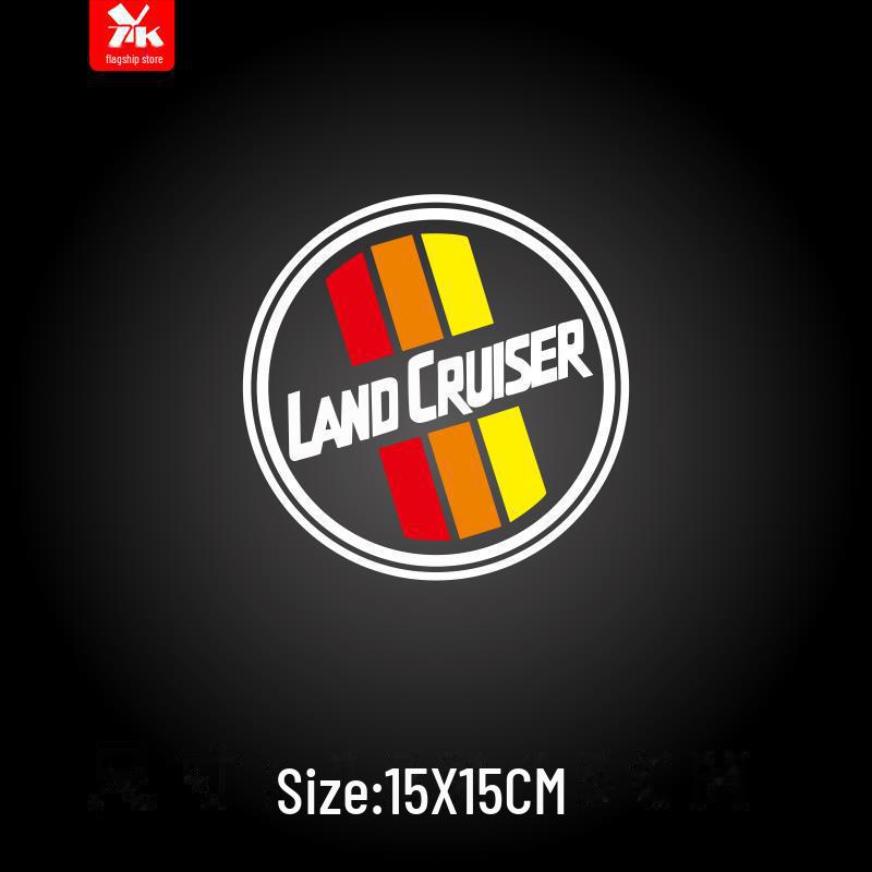 TRD Prado FJ Cruiser Off-Road Bakrutsdekal