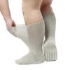 Breite bariatrische Socken ohne Bündchen Diabetiker-Krankenhaus socken mit Grip Extra breite Socken für geschwollene Füße Breite Ödem-Socken