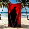 Batman: Dark Knight Artwork Beach Towel Super Soft & Absorbent Comfortable Lightweight