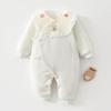 Garden Little Rabbit 120g Pure Cotton Padded Butterfly Bodysuit for Newborns - Autumn/Winter Collection