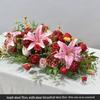 Long Table Flower Arrangement for Events and Decor