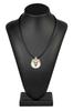 Shiba Inu, Japanese Small Size Dog, Japanese Brushwood Dog – Necklace with a geometric design and the inscription "Art-Dog" | Art-Dog