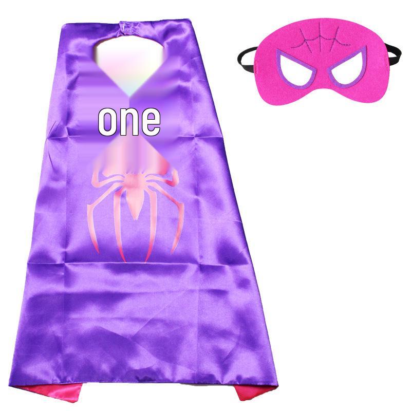 Children's Day Hero Capes: Adult Spider-Man, Superman, Captain America, Batman, Iron Man Cloaks