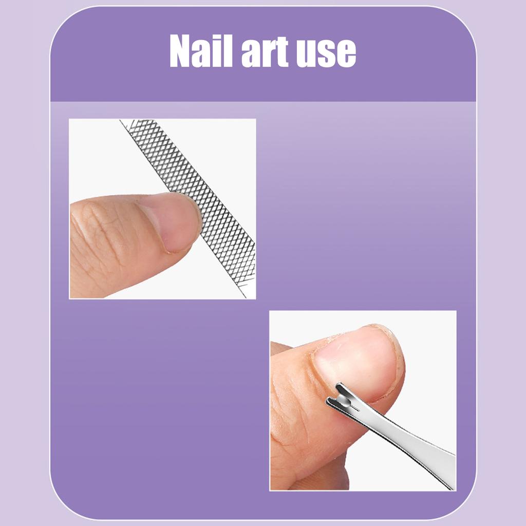 Complete Nail Care Kit Stainless Steel Nail Clippers Manicure Tools With Storage Case For Home Travel Family Use