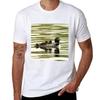 Mom and her twin loon chicks TShirt Big and Tall Loose Fit TShirt