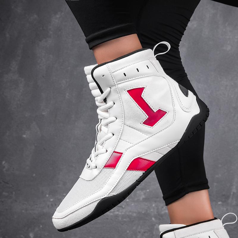 New Men Wrestling Shoes Top Quality Professional Brand Classic Boxing Boots Comfortable Fighting Wrestling Boots Gym Sneakers