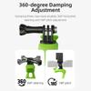TELESIN TLQ-001 Adjustable Wrist Strap Mount Flexible Wristband for Action Camera Silicone Material