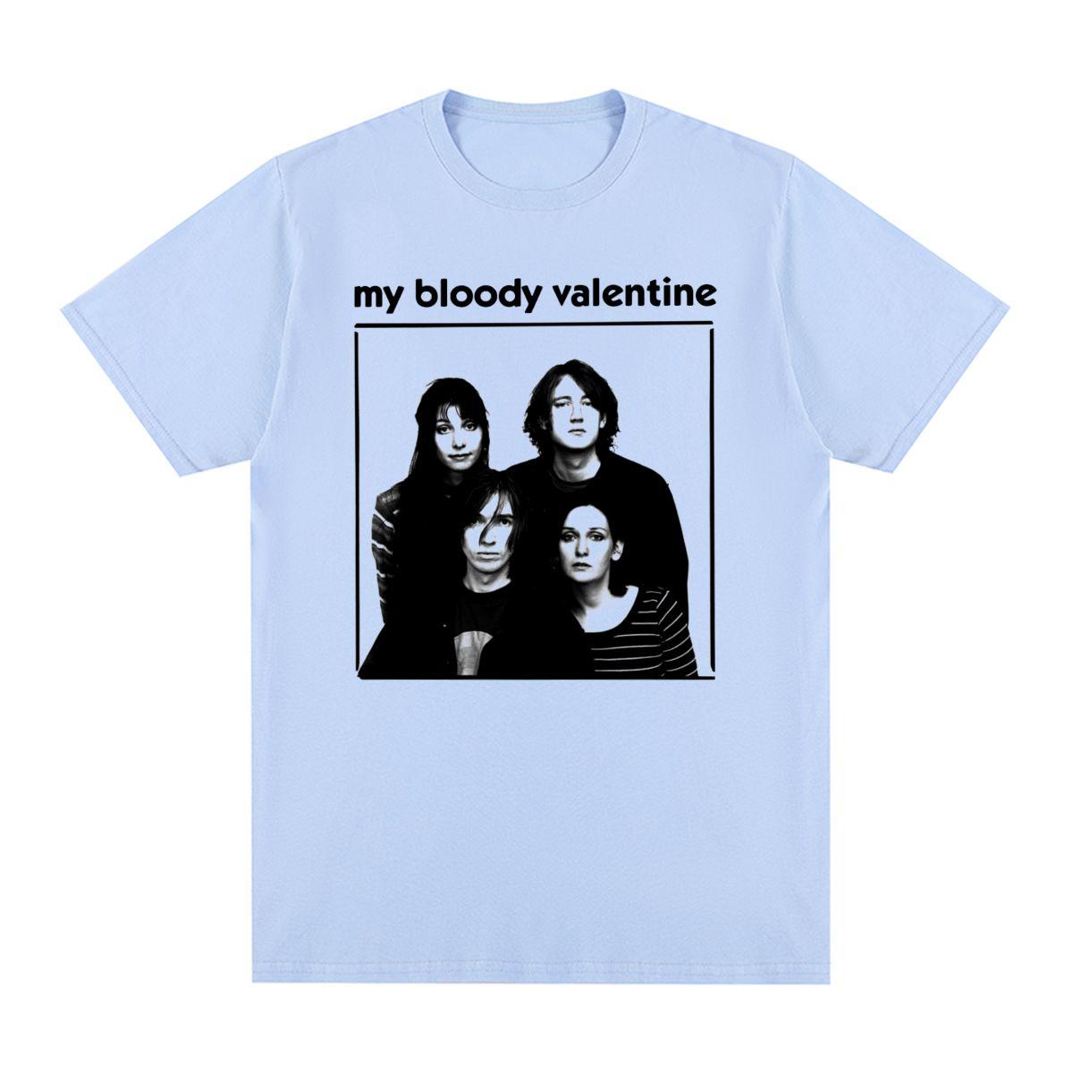 

My Bloody Valentine Vintage T-shirt Music shoegaze Cocteau Twins Slowdive Ride Cotton Men T shirt New Tee Tshirt Womens Tops 4XL
