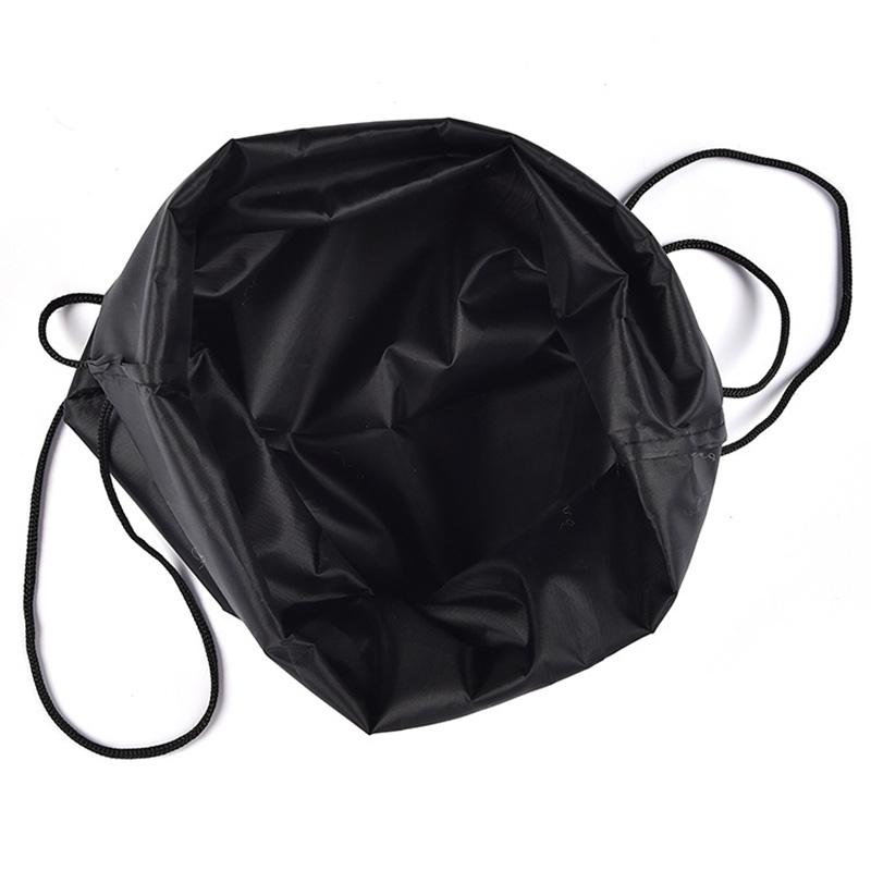 Drawstring Backpack Storage Bag Solid Color Portable for School Sport Travel Shoes Cycling Storage Bag Solid Color Portable