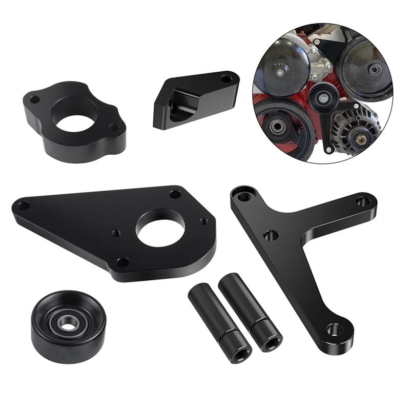 For LS Truck Low Mount Alternator And Power Steering Pump Bracket Kit For Chevy For GMC